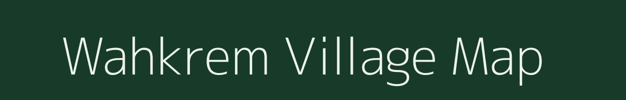 Wahkrem village map in Meghalaya