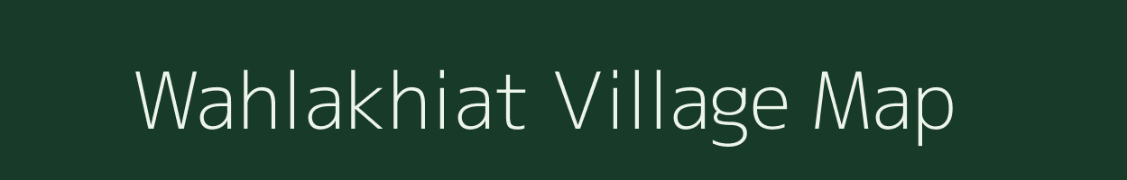 Wahlakhiat village map in Meghalaya