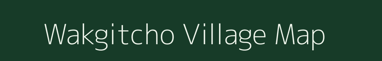 Wakgitcho village map in Meghalaya