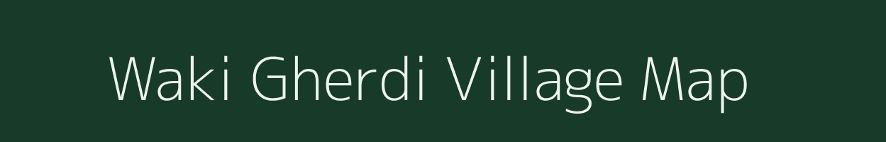 Waki Gherdi village map in Maharashtra