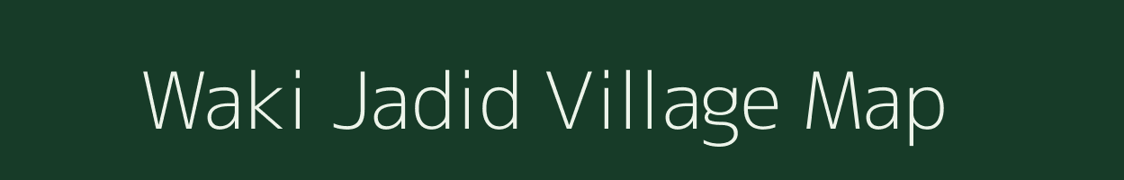 Waki Jadid village map in Maharashtra