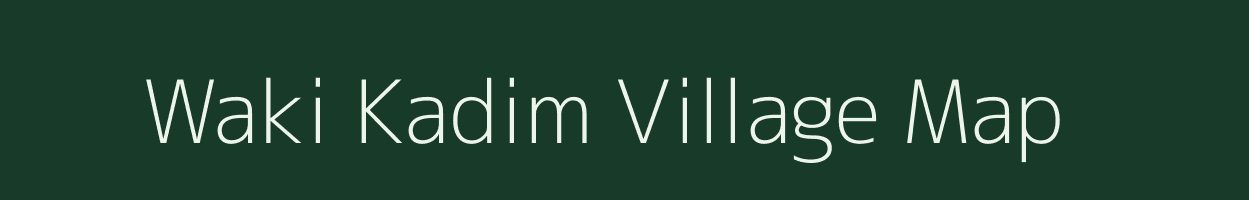 Waki Kadim village map in Maharashtra