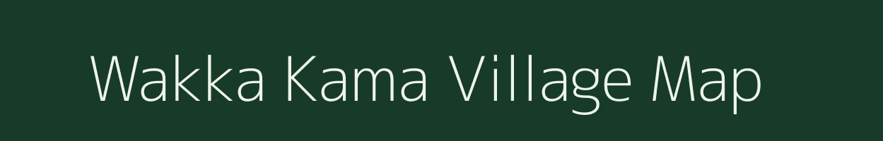 Wakka Kama village map in Meghalaya