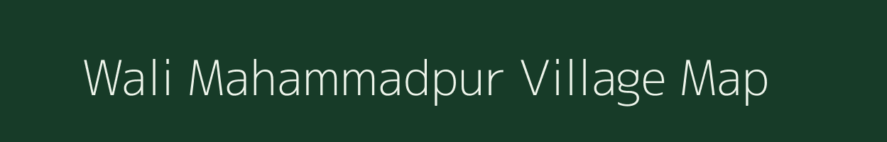 Wali Mahammadpur village map in Bihar