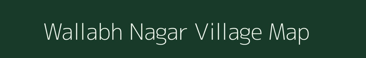 Wallabh Nagar village map in Maharashtra