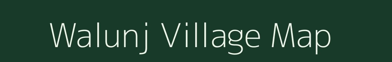 Walunj village map in Maharashtra