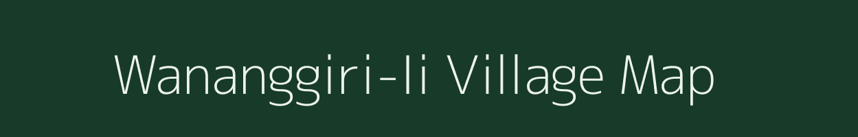 Wananggiri-Ii village map in Meghalaya