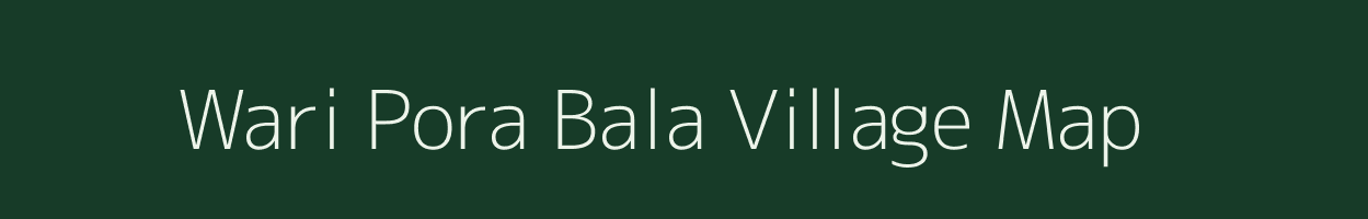 Wari Pora Bala village map in Jammu & Kashmir