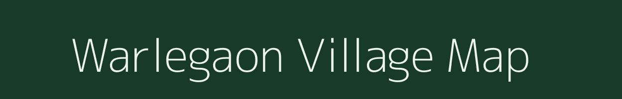 Warlegaon village map in Maharashtra