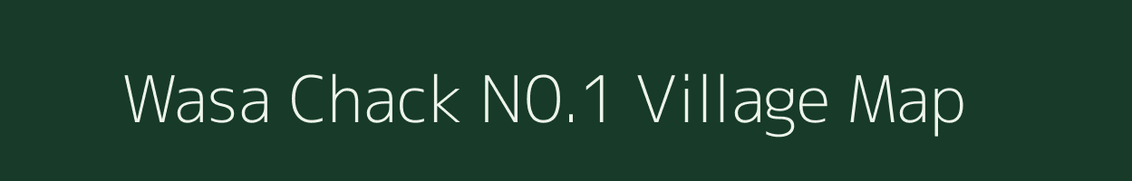 Wasa Chack N0.1 village map in Maharashtra