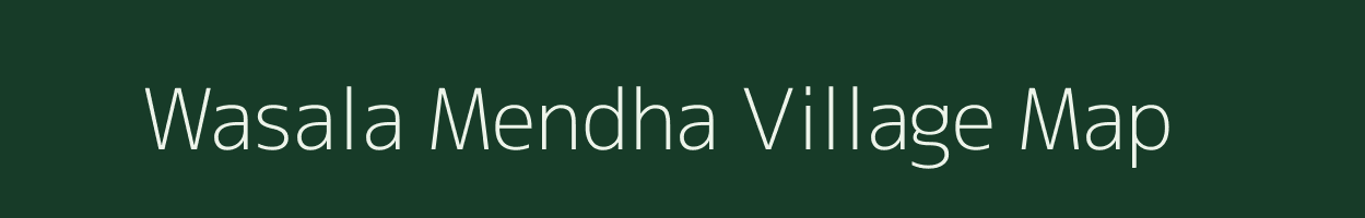 Wasala Mendha village map in Maharashtra