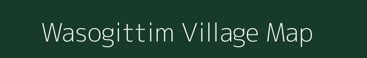 Wasogittim village map in Meghalaya