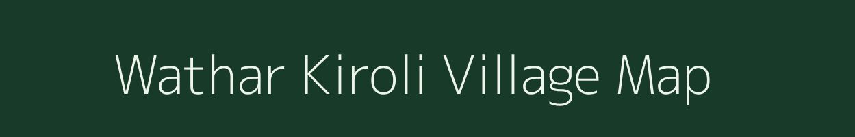 Wathar Kiroli village map in Maharashtra