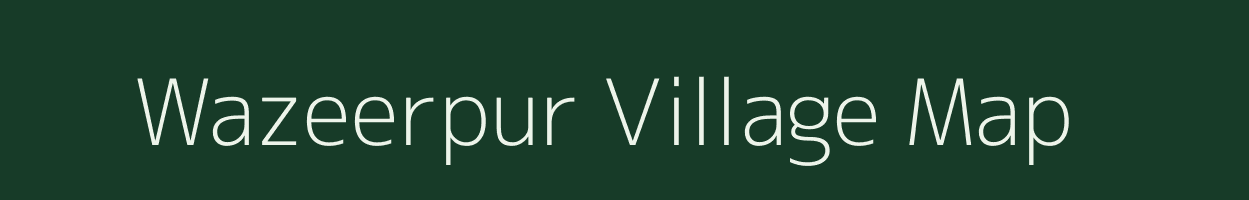 Wazeerpur village map in Rajasthan