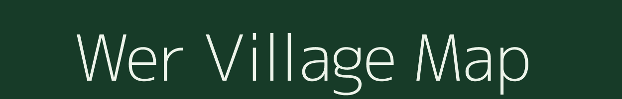 Wer village map in Rajasthan