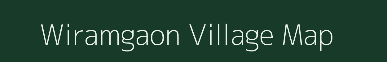 Wiramgaon village map in Maharashtra