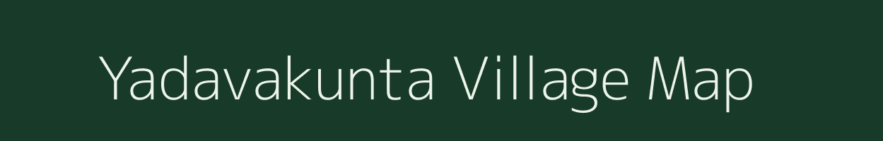 Yadavakunta village map in Andhra Pradesh