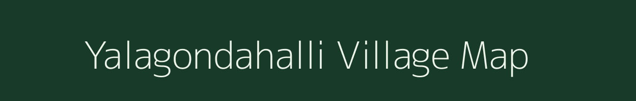 Yalagondahalli village map in Karnataka