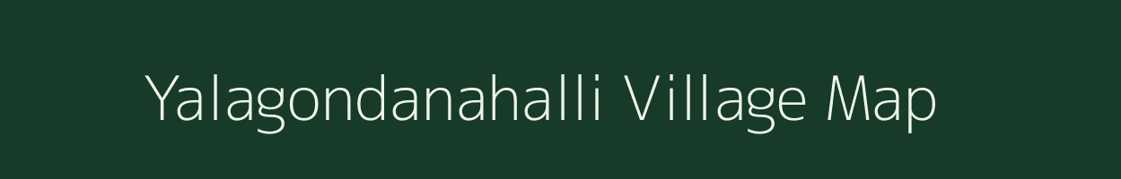 Yalagondanahalli village map in Karnataka