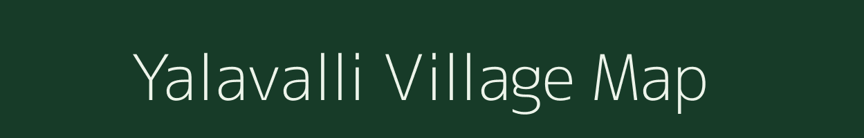 Yalavalli village map in Karnataka