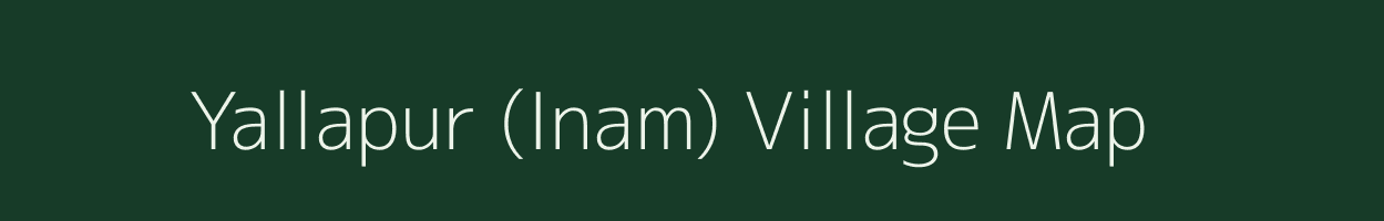 Yallapur (Inam) village map in Karnataka