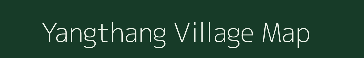 Yangthang village map in Sikkim