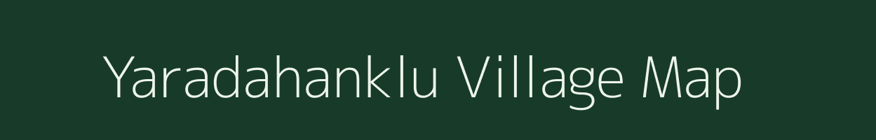 Yaradahanklu village map in Karnataka