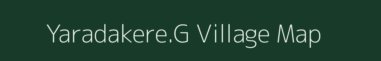 Yaradakere.G village map in Karnataka