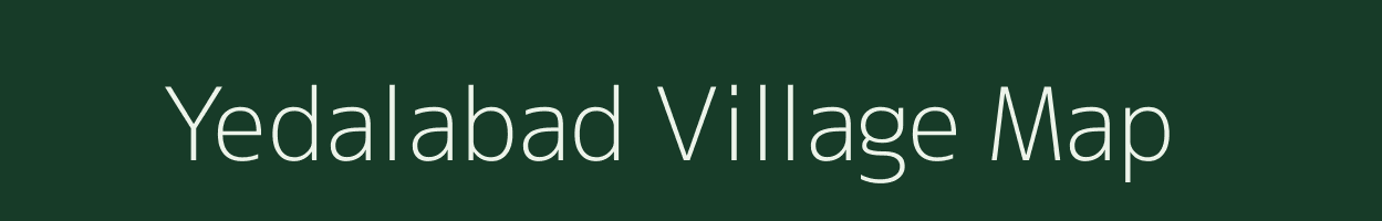 Yedalabad village map in Maharashtra