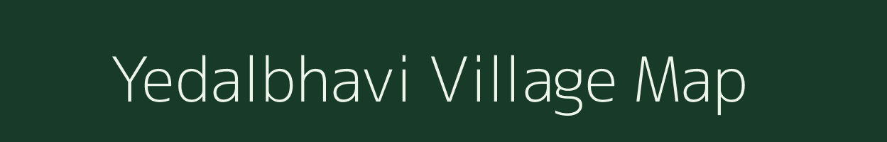 Yedalbhavi village map in Karnataka