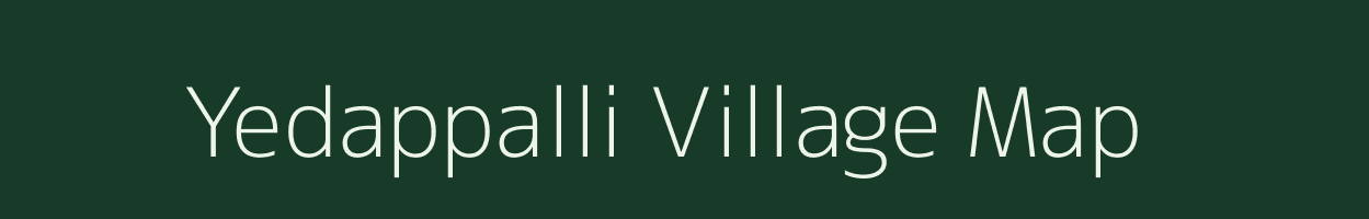 Yedappalli village map in Tamil Nadu