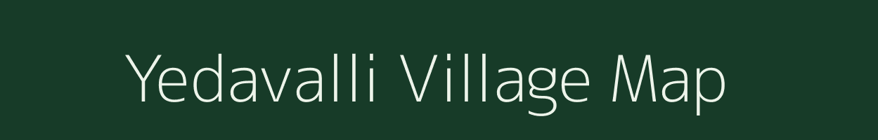 Yedavalli village map in Andhra Pradesh