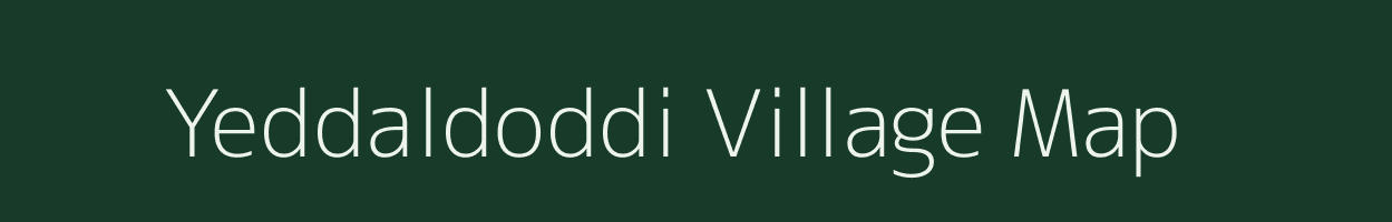 Yeddaldoddi village map in Karnataka