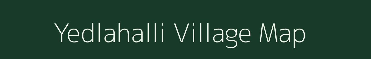 Yedlahalli village map in Karnataka