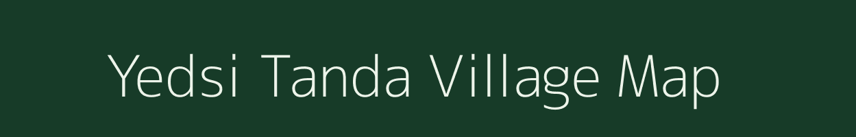 Yedsi Tanda village map in Maharashtra