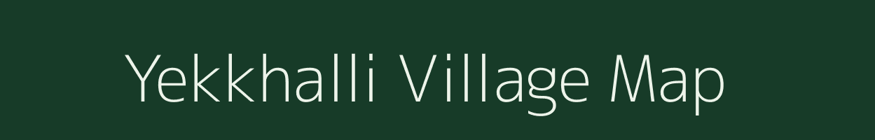 Yekkhalli village map in Karnataka