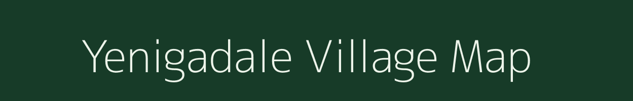 Yenigadale village map in Karnataka