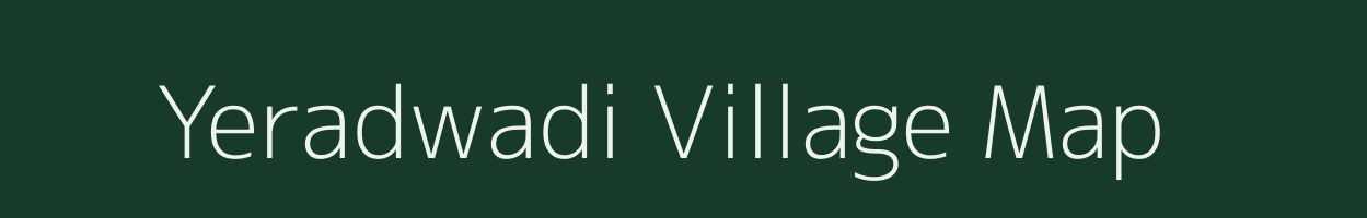 Yeradwadi village map in Maharashtra