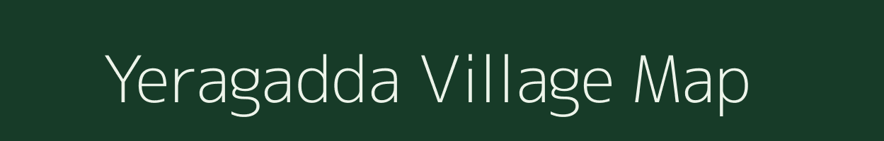 Yeragadda village map in Maharashtra