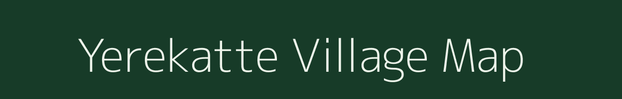 Yerekatte village map in Karnataka