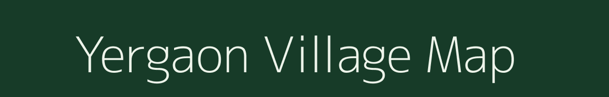 Yergaon village map in Maharashtra