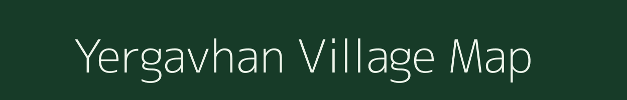 Yergavhan village map in Maharashtra