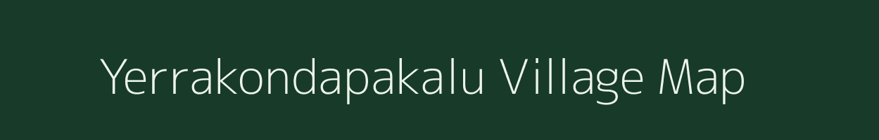 Yerrakondapakalu village map in Andhra Pradesh