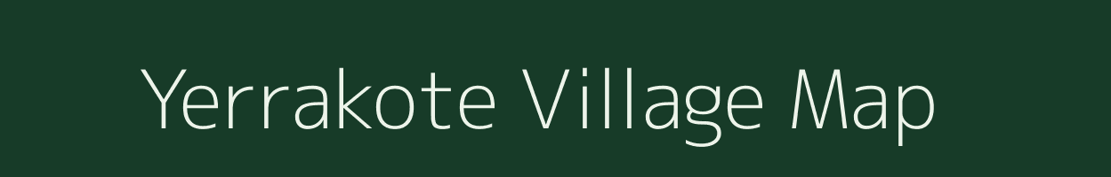 Yerrakote village map in Karnataka