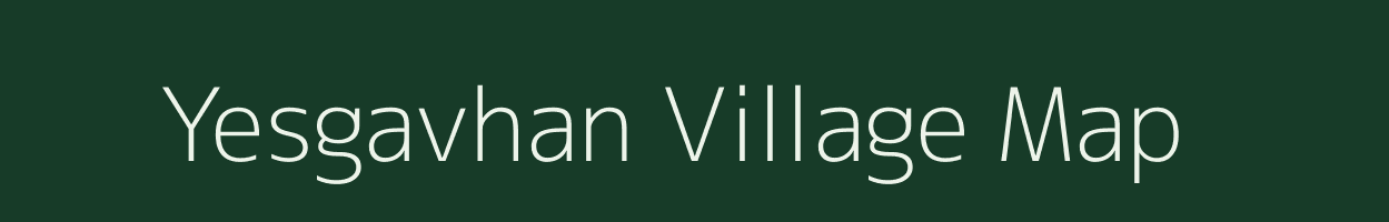 Yesgavhan village map in Maharashtra