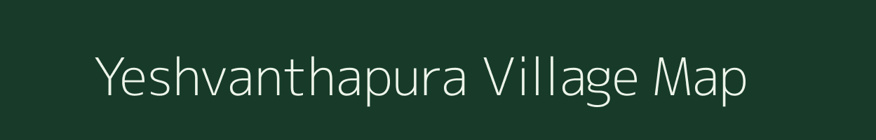 Yeshvanthapura village map in Karnataka
