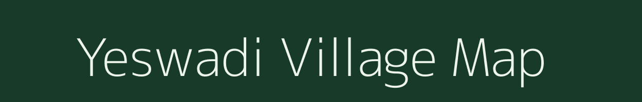 Yeswadi village map in Maharashtra