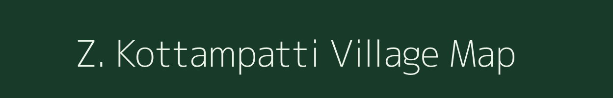 Z. Kottampatti village map in Tamil Nadu