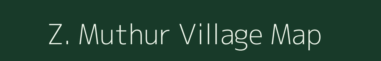 Z. Muthur village map in Tamil Nadu