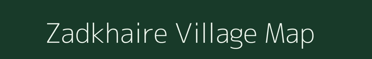 Zadkhaire village map in Maharashtra